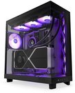 NZXT PC Case H6 Flow RGB with window black
