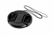 OEM Snap-on lens cap - 40.5 mm with a bow