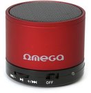 Omega Bluetooth speaker V3.0 Alu 3in1 OG47R, red (42646)