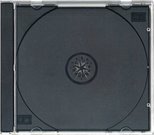 Omega CD коробка Jewel PL, черный