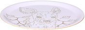 Padėklas baltos spalvos Bembis 33x33x1,5 cm Ivana Helsinki Home 610373