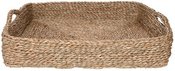 Padėklas pintas 50x40x13 cm pagamintas iš jūros žolės Fanni K 612574