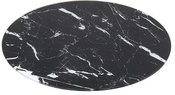 Padėklas stiklinis juodo marmuro spl. 25x25 cm 177626