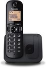 Panasonic KX-TGC210FXB Cordless phone, Black