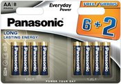 Panasonic Everyday Power battery LR6EPS/8B (6+2)
