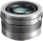 Panasonic Lumix 15mm F/1.7 Leica DG Summilux (Sidabrinis)