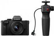 Panasonic Lumix DC-G100D schwarz + H-FS 12-32 + DMW-SHGR2