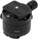 Panoramakop Kliksysteem dubbele quick release (DH 60)