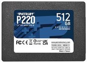 Patriot SSD 512GB P220 550/500 MB/s SATA 3 2.5 inches