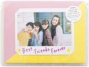 Atvirlaiškis instax WIDE rožinis/geltonas