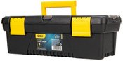 Plastový box na nářadí Deli Tools EDL432412, 12'' (žlutý)