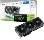 PNY Karta graficzna GeForce RTX5070 Ti+ OC 16GB VCG5071T16TFXPB1-O