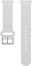 Polar watch strap 20mm S-L T, white silicone