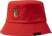 POLAROID BUCKET HAT RED