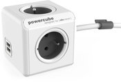 PowerCube Extended USB Grey 3m cable (FR)