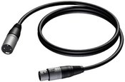 PROCAB CABLE XLR MALE-XLR FEMALE 3 M