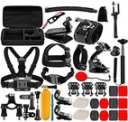 Puluz 50 in 1 Accessories Ultimate Combo Kits for sports cameras PKT39