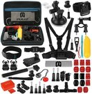 Puluz 53 in 1 Accessories Ultimate Combo Kits for sports cameras PKT09