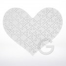 Puzzle - širdies formos 64 dal 190x280mm. (5vnt.) ARG| 817106