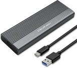 Qoltec Enclosure for SSD M.2 drive,SATA,NGFF,USB C