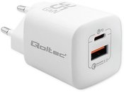 Qoltec GaN ULTRA 35W charger 5V 20V, 2.25A 3A, USB C