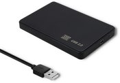 Qoltec Hard drive adapterUSB2.0 HDD/SSD 2.5" SATA3 blac