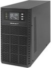 Qoltec UPS 3kVA, 3000W, PF 1.0 LCD, EPO, USB, On line