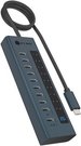 ICY BOX IB-HUB1450-C31 10 Port Hub mit 48W Netzteil