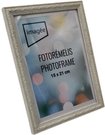 Frame 15x21 plastic INDIA VF3732 white 15 mm