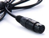 Rolux 4-Pin XLR Female with 4-Pins Male Connector