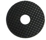 rubber dekplaat (25 mm) met 3/8" uitsparing