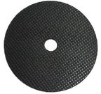 rubber dekplaat (60 mm) met 3/8" uitsparing