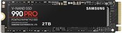 Samsung 990 PRO 2000 GB, SSD form factor M.2 2280, SSD interface PCIe Gen4x4, Write speed 6900 MB/s, Read speed 7450 MB/s