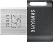 Samsung FIT Plus MUF-256AB/APC 256 GB, USB 3.1, Black/Silver