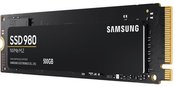 Samsung V-NAND SSD 980 500 GB, SSD form factor M.2 2280, SSD interface M.2 NVME, Write speed 3000 MB/s, Read speed 3500 MB/s