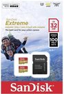 SanDisk microSDHC ActionSC 32GB 2x Extr.100MB SDSQXAF-032G-GN6AT