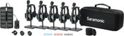 Saramonic WiTalk9 WT5S 5-Person Full-Deplex 1.9GHz Wireless Headset Intercom System w/ carry case