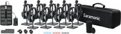 Saramonic WiTalk9 WT9S 9-Person Full-Deplex 1.9GHz Wireless Headset Intercom System w/ carry case