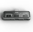 Satechi USB-C PD Mobile XR Hub & MicroSD Card Reader space grey