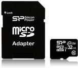 SILICON POWER 16GB, MICRO SDHC UHS-I, SDR 50 mode, Class 10, with SD adapter
