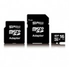 SILICON POWER 8GB, MICRO SDHC, CLASS 10 WITH SD ADAPTER