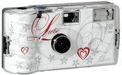 Single use Camera Flash 400 27 Love white Liebe