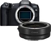 Canon EOS R8 body + adapter EF-EOS-R
