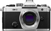 OM System OM-3 body silver