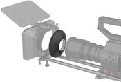 SMALLRIG 3409 SILICONE DONUT WITH 114MM REAR OPENING FOR MATTE BOX