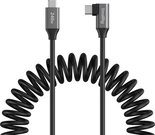 SmallRig 5730 USB-C Data Cable Coiled (Straight to Angled)