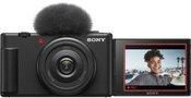 Sony ZV-1F Vlog Camera + papildoma 1-erių metų garantija