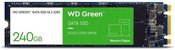 SSD|WESTERN DIGITAL|Green|240GB|SATA 3.0|Read speed 545 MBytes/sec|M.2|MTBF 1000000 hours|WDS240G3G0B