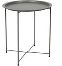 Staliukas metalinis tamsiai pilkos sp. 47x50x47 cm Home Deco HDO0053