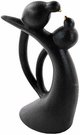 Statulėlė Paukšteliai keramikinė juodos spalvos 31x17 cm 32194